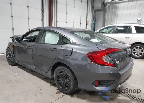 2020 Honda Civic Lx из США, поврежденный, VIN 2HGFC2F61LH574438